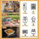40 Pack Disposable Aluminum Pans 9x9 & 8x8 Inch Combo Set | 20pc 9x9 Inch & 20pc 8x8 Inch Square Aluminum Foil Pans for Oven, Roasting,Freezer Storage | No Lids Included | No-wash