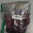 LESYPET Dog Leather Jacket for Small Dogs, Waterproof Dog Winter Jacket Puppy Coat with Fleece Lined, Ultra Warm Fur Collar Doggie Coat, Red S