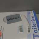 Elongated Toilet Seat 18.5" - Soft Close, Durable PP Toilet Seat, Easy Installation & Removal, Fits Most Toilet Bowls