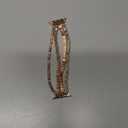 MOFREE Beaded Bracelet Compatible with Apple Watch Band 42mm/44mm/45mm/49mm/46mm Series 11/10/9/8/7/SE/6/5/4/3/2/1 Women Fashion Handmade Elastic Stretch Strap for iWatch Bands for Women Rose Gold