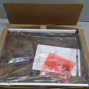 Coffee Pod Holder Counter Coffee Vertuo Capsules Storage Organizer with Sliding Drawer Compatible For 35 K-Cup Pods No Assembly Needed Rustic Brown