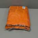 MIULEE Orange Throw Pillow Covers 16x16 Inch, Soft Winter Plush Faux Wool Couch Pillow Covers Set of 2 Decorative Farmhouse Boho Throw Pillows for Sofa Living Room Bed (16" x 16" (Pack of 2), Orange)