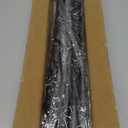 Black Shower Curtain Rod 31 to 80 Inch,1 Inch Diameter Adjustable Spring Tension Stainless Steel Telescoping Rod,Easy Install,No Rust