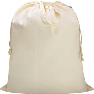 Canvas Laundry Bag 40"W x 35"H, Thick Laundry Bag with Handles & Drawstring, Extra Large Heavy Duty Washable Canvas Storage Sack (XXL, 1 Pack)