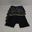 Hurley mens 5 Pack Stretch Boxer Briefs (Small, Charcoal Fern Combo)