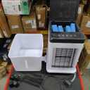 Portable Evaporative Air Cooler with Wheels Mini Air Conditioner Fan Floor Room