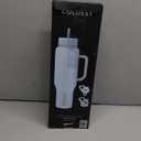 Coldest Tumbler with Handle and Straw - 100% Leak Proof Insulated Tumbler with Lid and Straw (3 Lids) - Stainless Steel Tumblers for Women & Men - Cup Holder Friendly Base, 46 oz (Morning Mist)