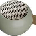 KREAFUNK aGO mini Portable Bluetooth Speaker, Water Resistant (IPX5), Up to 12 Hours of Wireless Play, Stereo Sound, Wireless Speaker for Indoor and Outdoor (Green)