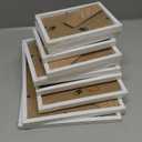 BESCRCL 10 Pack Picture Frames Collage Wall Decor, Gallery Wall Frame Set for Tabletop or Wall Mounting Display, Multi Size with Two 8x10, Four 5x7, and Four 4x6 Photo Frames, White