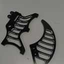 Black Rear Brake Disc Guard Protector Dual Caliper Mounting Designed for SUR-Ron Light Bee X for Segway X160 X260