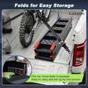 LIEKUMM 83" ATV Ramps 2-Pack, 960 lbs Capacity Folding Loading Ramps for Pickup Trucks, Heavy Duty Truck Ramps for Trailer, Lawn Mower (Black)