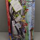 Hot Wheels Mario Kart Circuit Track Set & 2 Toy Vehicles, Racing Playset Includes Booster, Plus Mario & Yoshi Karts, Large