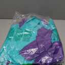 Merchandise Bags 200 Teal & Purple 9"x12" Bags 1.5Mil Thick Glossy With Handles