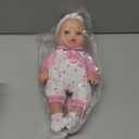 XFEYUE 12" Baby Doll with Pink Bowknot Clothing Set,12 Inch Realistic Baby Dolls with Clothes and Accessories,Pacifier Bottle Toy Pretend Play Collection for 3+ Child Girls Gifts