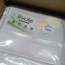 Livole 13x13 Cube Storage Bins Fabric Storage Bins with Rope Handles