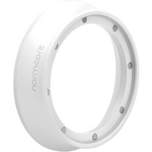 Normcore 54mm Magnetic Dosing Funnel V2 - Espresso Dosing Ring - 18mm Anodized Aluminum with 8 Neodymium Compatible with Fits 54mm Breville Sage Portafilter - Non-stick coating White