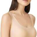 Ms.Myland Seamless Bra for Women Ultra Thin Wirefree Bra Super Soft Lightly Lined No Wire Comfort T-Shirt Bra 38B
