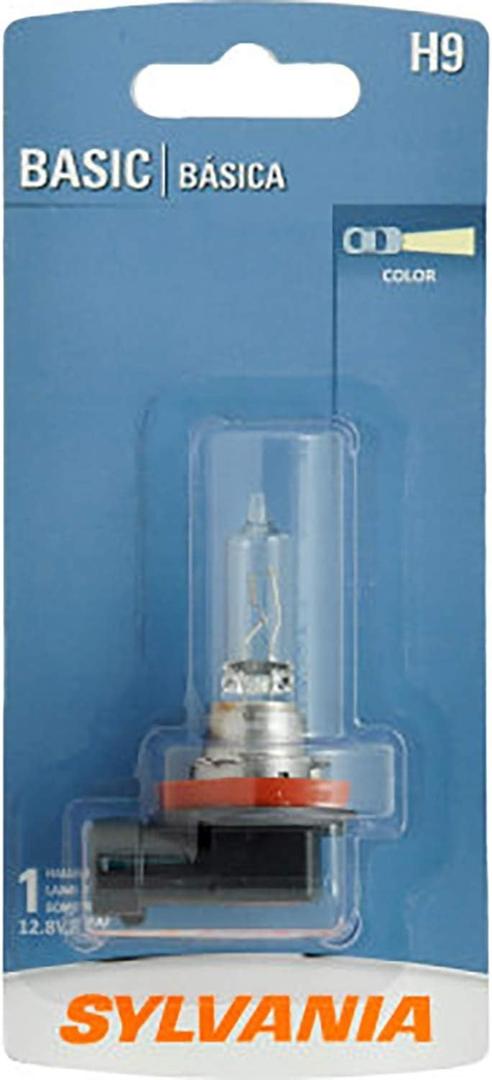 SYLVANIA - H9 Basic - Halogen Bulb for Headlight and Daytime Running Lights (Contains 1 Bulb)