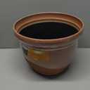 Rocky Mountain Goods Resin Planter Pot with Terra Cotta Finish - Heavy Duty Break Proof Resin with Thick Terra Cotta Finish - UV Protective Surface Resists Fading - Indoor/Outdoor Planter (1, 13")