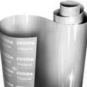 Silver Vinyl Wrap Roll, 48"W