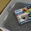 ALL FOR PAWS Pee Pad Holder, XL Dog Litter Box, Puppy Pads Holder, Puppy Potty Tray for Small/Medium/Large Dog Potty Training, 25" x 25"