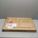 2 Step Lightweight Aluminum Folding Ladder, Portable Step Stool with Anti-Slip Pedals, 330 lbs Capacity for Home, Office, KitchenWhite&Woodgrain