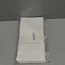 Paper Lunch Bags 50 Count Large White Lunch Bags Kraft White Paper Bags 8LB White Lunch Sacks Strong for Small Business