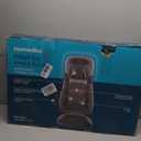 HoMedics Back Massager with Heat, Shiatsu Elite II Heated Neck and Back Massage Cushion. 3 Different Massage Styles and 3 Massage Zones. Comes with Controller and Chair Straps