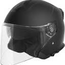 VCAN V88 3/4 Open Face Motorcycle Scooter Helmet ECE & DOT Approved S