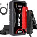 NEXPOW Car Jump Starter 2026 Upgraded Car Battery Jump Starter Pack 3000A Peak for Up to 9.0L Gas and 7.0L Diesel Engine 12V Auto Battery starter Jumper Cables Portable Lithium Jump Box with USB QC3.0