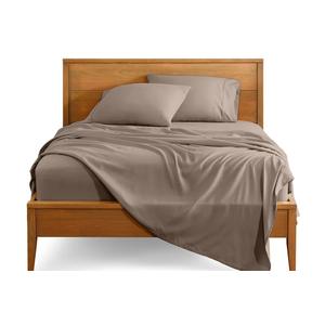 Bare Home Queen Sheet Set - 1800 Ultra-Soft Microfiber Queen Bed Sheets - Double Brushed - Deep Pockets - Easy Fit - 4 Piece Set - Bedding Sheets & Pillowcases (Queen, Taupe)