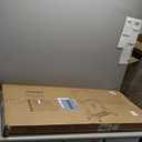 Heavy Duty Clothes Rack for Hanging Clothes, Double Rods Clothing Rack with Lockable Wheels, Rolling Metal Garment Racks Heavy Duty, Portable Wardrobe Closet Racks, Silver