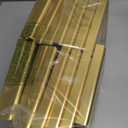 Kathfly 5 x 7 Picture Frames Sets of 16 Simple Designed Photo Modern Gold Frames for Pictures with Resin Glass for Wall Mount Tabletop Display Home Office Hotel Decoration(Gold)