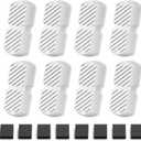 GROOKPET Dog Water Fountain Filters: 16 Dog Fountain Filters - Pet Water Fountain Filters Replacement - Including 8 Filters + 8 Sponges - Suitable for GROOKPET Dog Water Fountain for Large Dogs