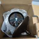 Metal Bird Feeder for Outdoors Hanging,3.0LB Seed Feeder,Easy to Fill & Clean,360 Feeding,Chew Proof Weatherproof Roof for Gardens and Wild Birds,Green