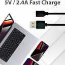 Gigastone 5-Pack Charging Cable for Apple Lightning Devices, 3ft Fast Charge 12W, Compatible with iPhone, iPad, Charging only, Data Sync not Supported, Black