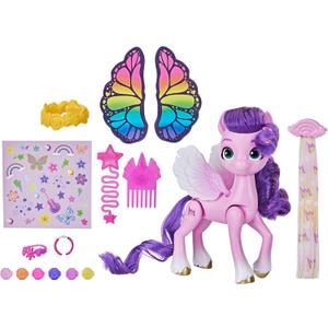 My Little Pony Toys Princess Pipp Petals Style of The Day, 5-Inch Hair Styling Dolls, Toys for 5 Year Old Girls and Boys