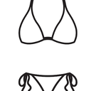 Swimsuits for Women Two Piece Bathing Suits Summer Bikini Swim Tank Top with Graphic Boyshorts Swimwear Sets (XX-Large, Blue and Black)