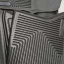 Husky Liners Weatherbeater Floor Mats | Fits 2009 - 2024 Ram 1500 (19-24 Classic Body only) Crew Cab; 2010 - 2018 Ram 2500/3500 w/Automatic Transmission | Front & 2nd Row, 3-pc Black - 99001