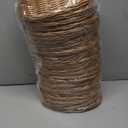 30 Pack Oval Poly Wicker Basket, 9 x 6 x 2.6 Inch Poly Wicker Bread Baskets, Medium Size Gift Baskets for Kitchen, Christmas Gifts, Centerpiece Display, Storing Bread, Fruits, Vegetables, by GNIEMCKIN