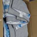 Istana 8x10 Area Rug - Blue/Ivory 8x10 Rugs for Living Room - Foldable Rugs for Bedroom - Stain Resistant Washable Rug - Eco-Friendly Area Rugs - Easy to Clean Living Room Rug