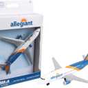 Daron Toy Airplane  Allegiant Air  Die-Cast Metal Model Airplane Toy with Plastic Parts for Kids Ages 3+