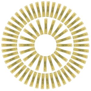 100Pcs Heat Shrink Butt Connectors,Waterproof Insulated Electrical Crimp Wire Connectors Butt Splice Terminal,for Automotive Marine Boat Truck Trailer Stereo (100Pcs AWG12-10)