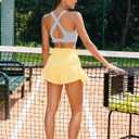 RUNNING GIRL High Impact Sports Bras for Women, High Support Running Strappy Women's Sports Bra with Sewn in Pads (Gray, XXXL)