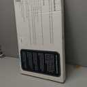 Stone Bath Mat Diatomaceous Earth Shower Mat Non-Slip Super Absorbent Diatomite Stone Mats for Bathroom Floor/Ktichen Cuonter Quick-Drying Easy to Clean (24''*16''White)