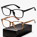 Blue Light Blocking Glasses - Fashion Square Eyeglasses, Anti UV Ray Computer Gaming Glasses Blue Blockers for Women/Men