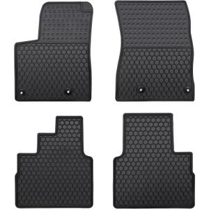 Car Floor Mats Custom Fit for Nissan Rogue 2025 2024 2023 2022 2021Non Rogue Sport or Select Models Odorless Rubber All Weather Car Floor Liner-Black