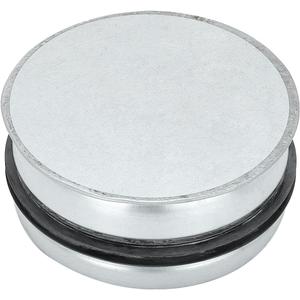 PATIKIL 4 Inch Metal Tee Cap, Galvanized Steel Duct End Cap Dry Vent Cover Ducting Sealing Tee Plug with Rubber Gasket for HVAC Systems Indoor and Outdoor Use