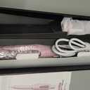 3 in 1 Automatic Curling Iron, Hair Curlers with 3 Curling Barrels (1" - 1.25" - 1.5"), Rotating Curling Iron with 3 Temp, 2-Way Rotation, 10S Fast Heating, Anti-Scald, Dual Voltage, Pink