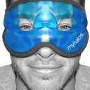 Cooling Eye Mask - Reusable Gel Eye Mask Cold Pack - Our Ice Eye Mask Soothes Puffy Eyes & Dark Circles - Relieve Your Headaches & Sinus Pain with Cold Eye Mask & Eye Gel Mask Therapy - Halos
